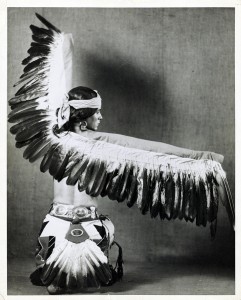 Lester Horton in his 1929 work "Pueblo Eagle Dance."